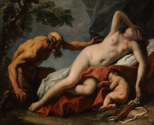 Venus and Satyr